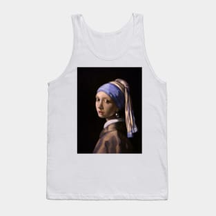 Girl pearl study Tank Top